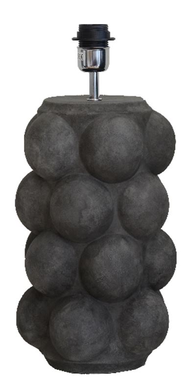 Bubbels XL lampfot concrete grå